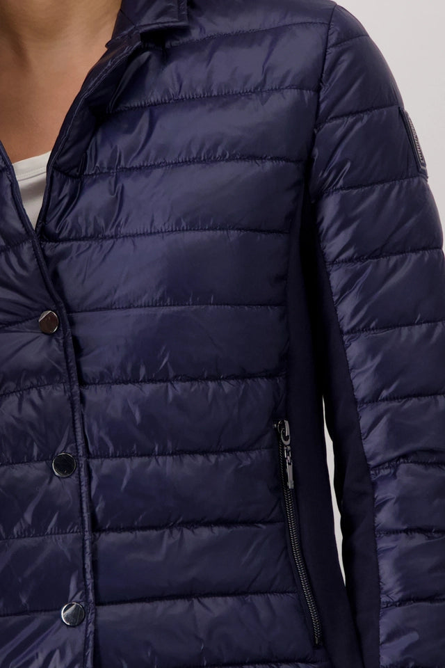 Chaqueta MONARI acolchada azul marino