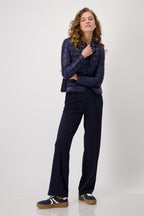 Chaqueta MONARI acolchada azul marino