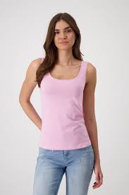 Top MONARI básico color rosa
