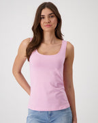 Top MONARI básico color rosa