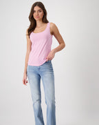Top MONARI básico color rosa