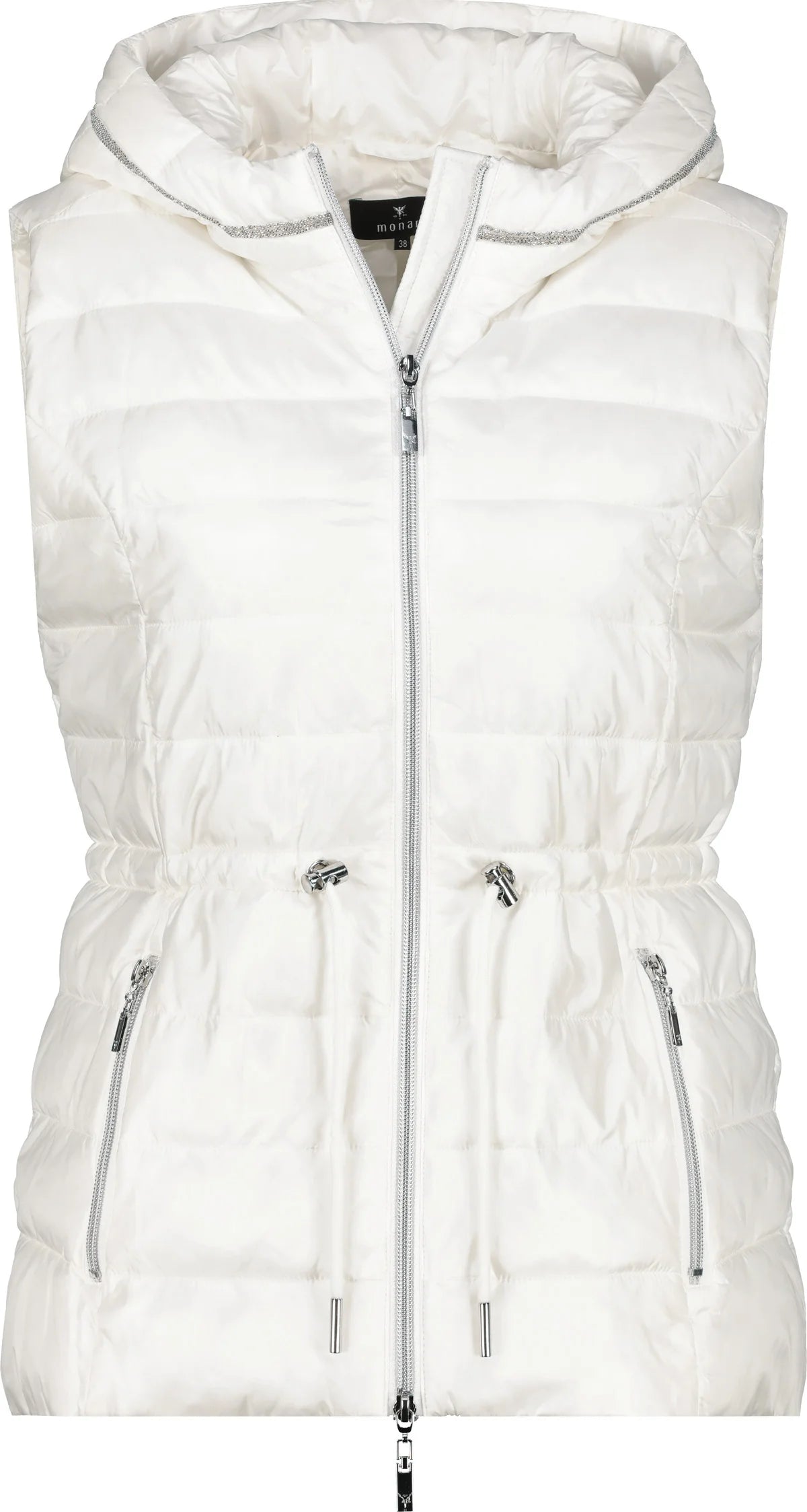 Chaleco MONARI acolchado color crema