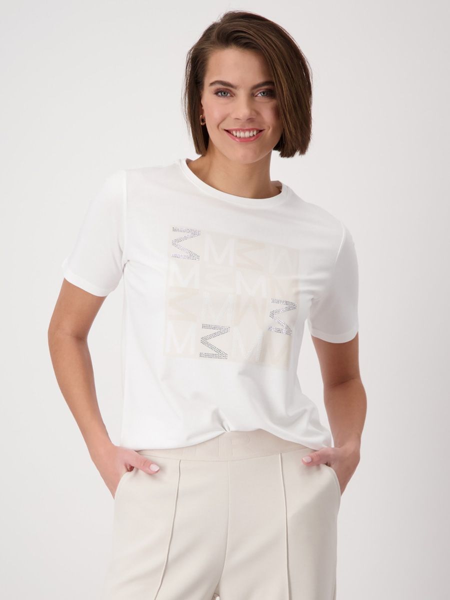 Camiseta MONARI con estampado de letras