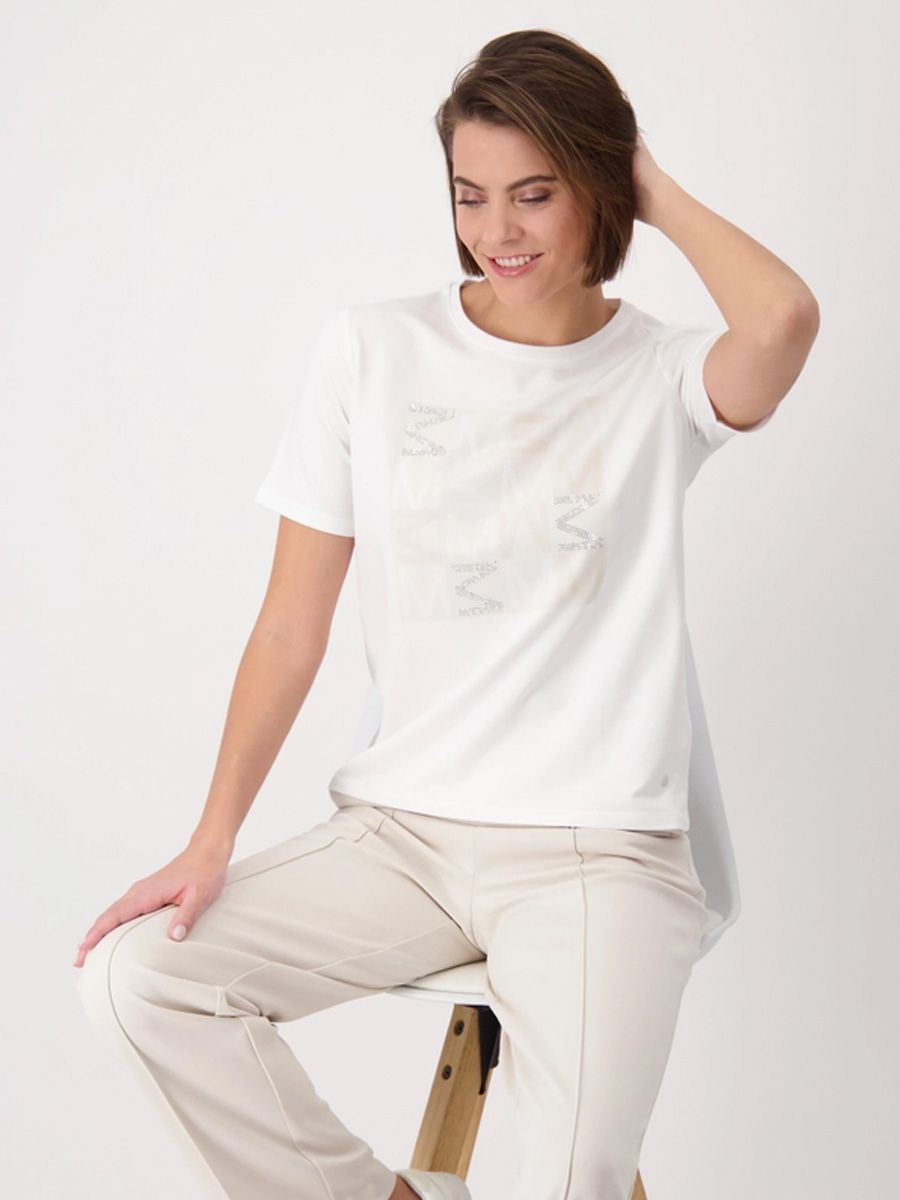 Camiseta MONARI con estampado de letras