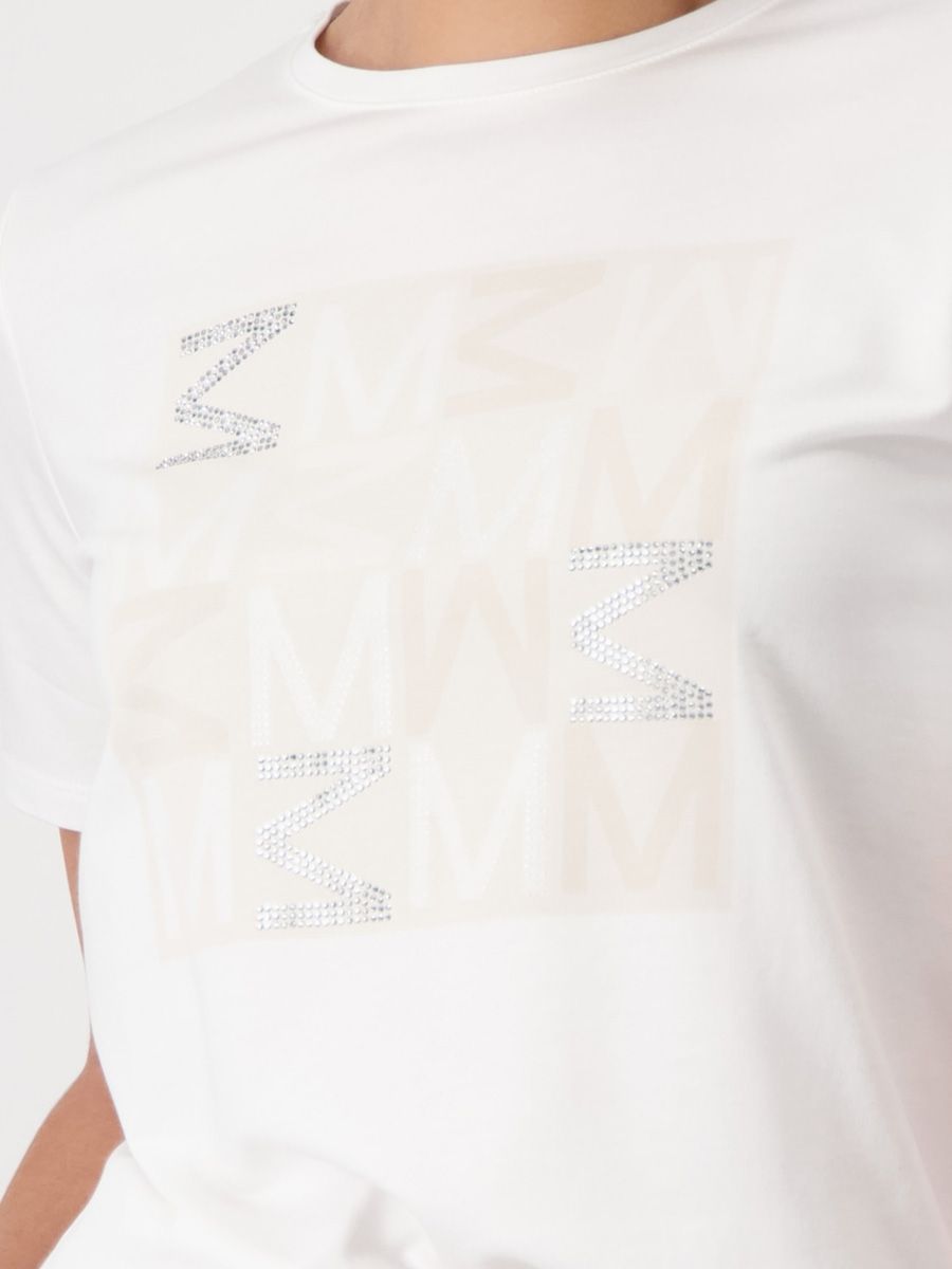 Camiseta MONARI con estampado de letras