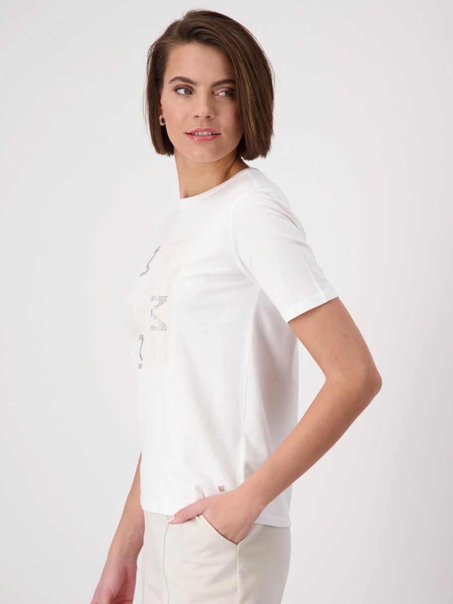 Camiseta MONARI con estampado de letras