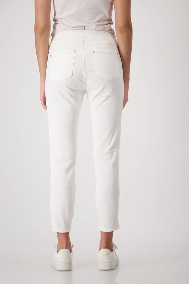 Pantalón MONARI corte legging blanco