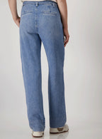 Pantalón MONARI de lyocell azul