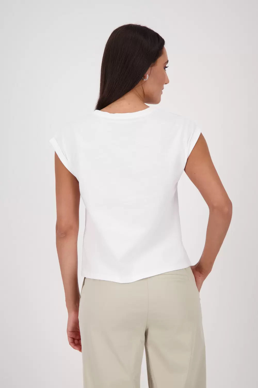 Camiseta MONARI estampado peces