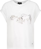 Camiseta MONARI estampado peces