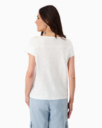 Camiseta MONARI con estampado de palmeras