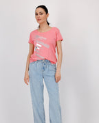 Camiseta MONARI con letras decorativas