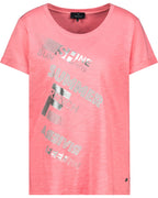 Camiseta MONARI con letras decorativas