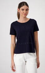 Camiseta MONARI azul marino