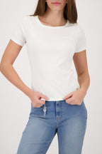 Camiseta MONARI con tapeta de botoness