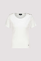 Camiseta MONARI con tapeta de botoness
