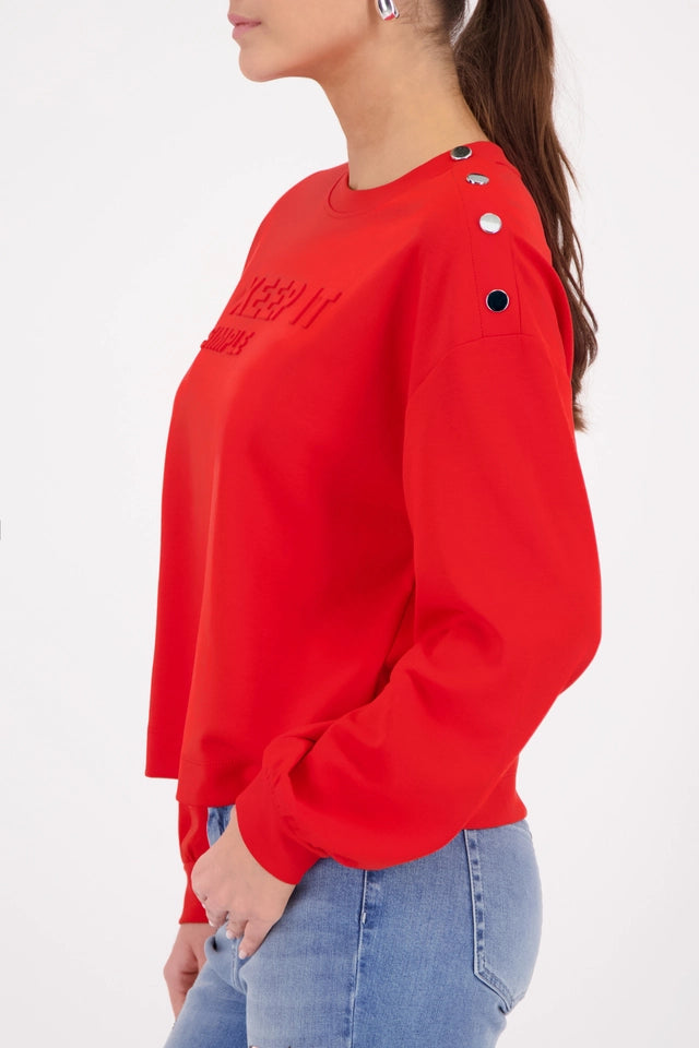 Sudadera MONARI color rojo