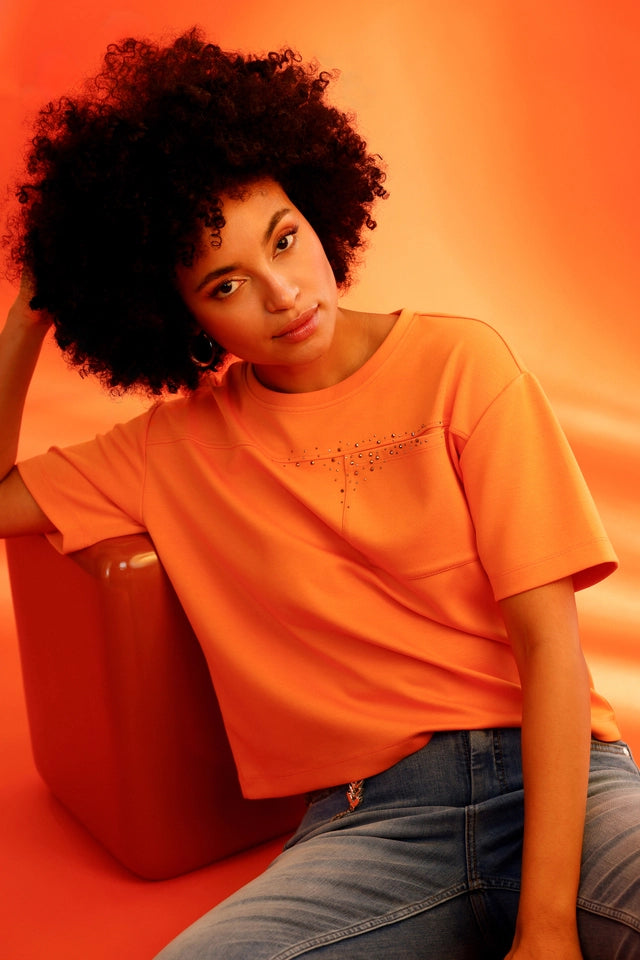 Sudadera MONARI color naranja