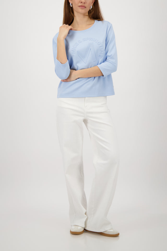 Sudadera MONARI color celeste