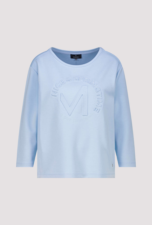 Sudadera MONARI color celeste