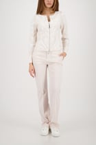 Cárdigan MONARI jacquard en beige champán