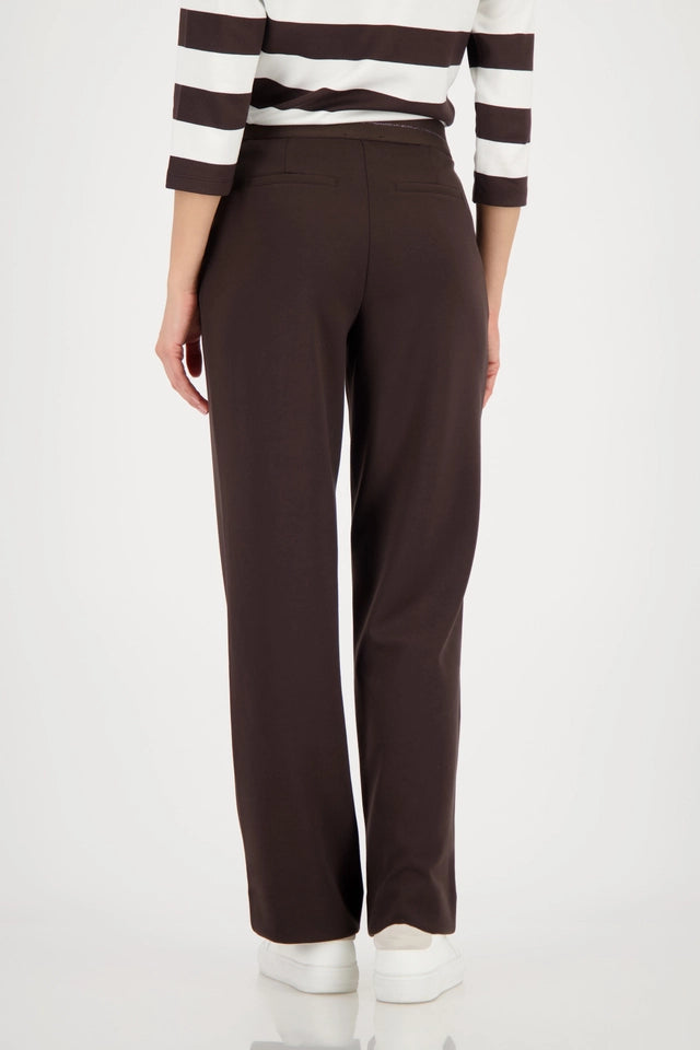 Pantalón MONARI jogger marrón chocolate