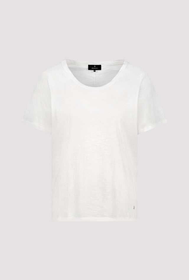Camiseta MONARI básica de hilo jaspeado