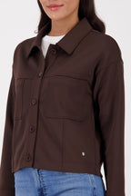 Chaqueta MONARI deportiva color chocolate