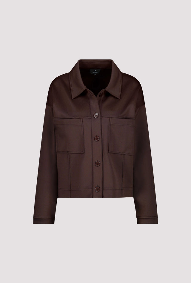 Chaqueta MONARI deportiva color chocolate