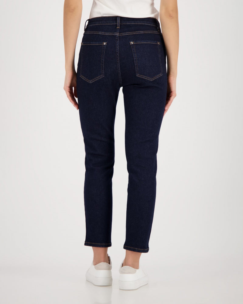 Pantalón MONARI vaquero con pedrería