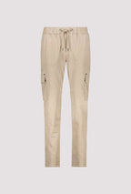 Pantalón MONARI corte cargo color beige