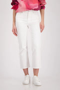 Pantalón MONARI vaquero con detalle de cintura trenzada