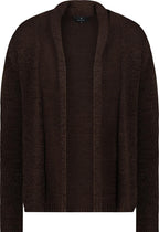 Chaqueta MONARI de punto color chocolate