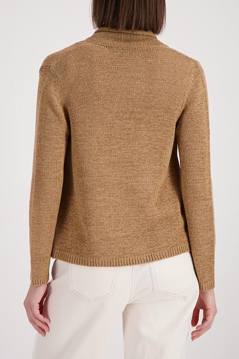 Chaqueta MONARI de punto camel