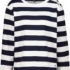 Sudadera MONARI rayas azul y blanco