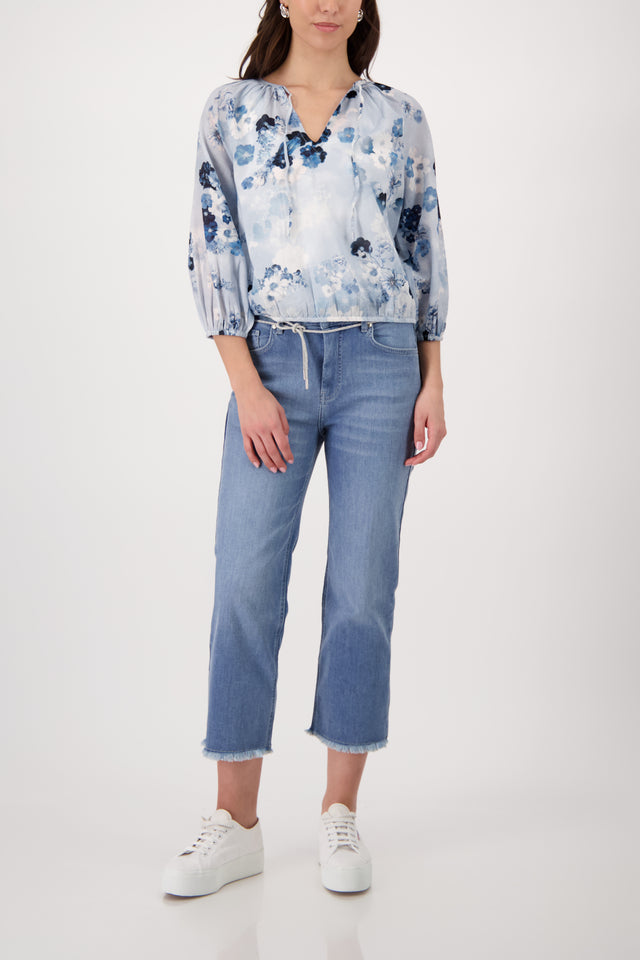 Blusa MONARI de flores