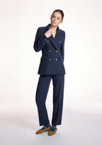 Pantalón ALBA CONDE recto rayas