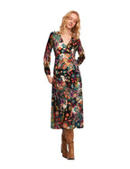 Vestido ALDO MARTINS estampado flores Ada