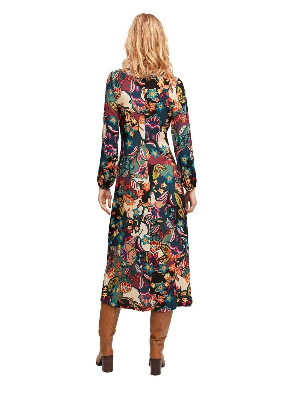 Vestido ALDO MARTINS estampado flores Ada