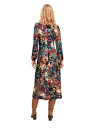 Vestido ALDO MARTINS estampado flores Ada