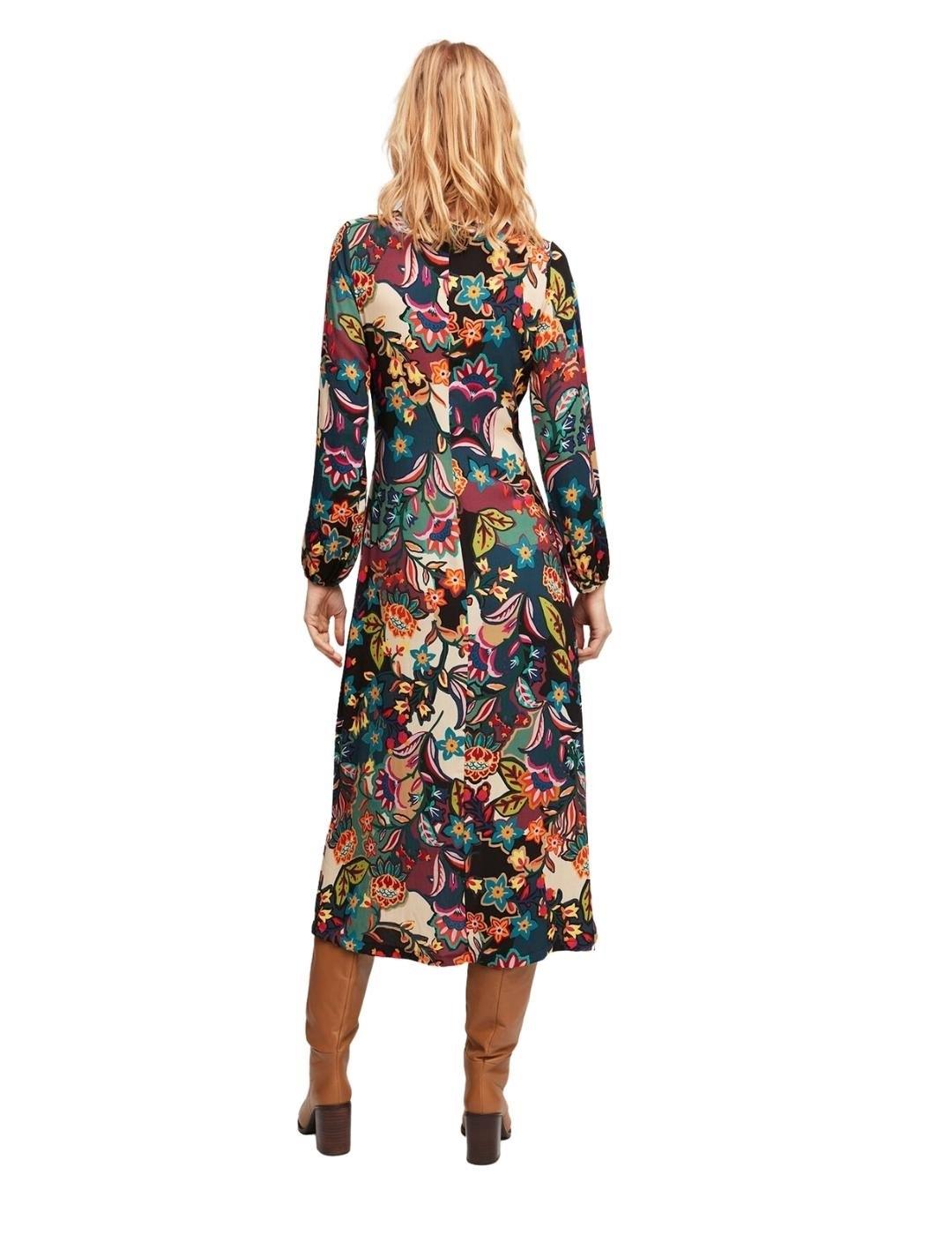 Vestido ALDO MARTINS estampado flores Ada