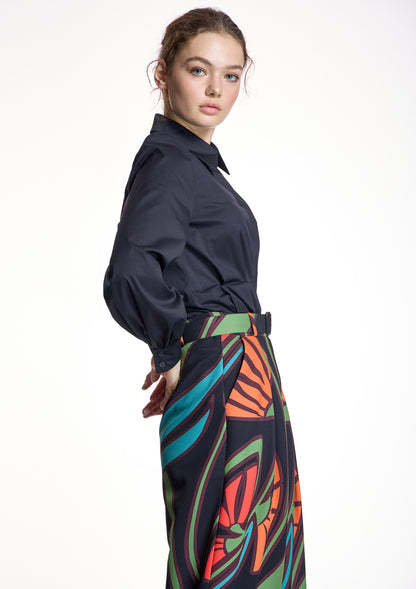 Pantalón ALBA CONDE palazzo multicolor