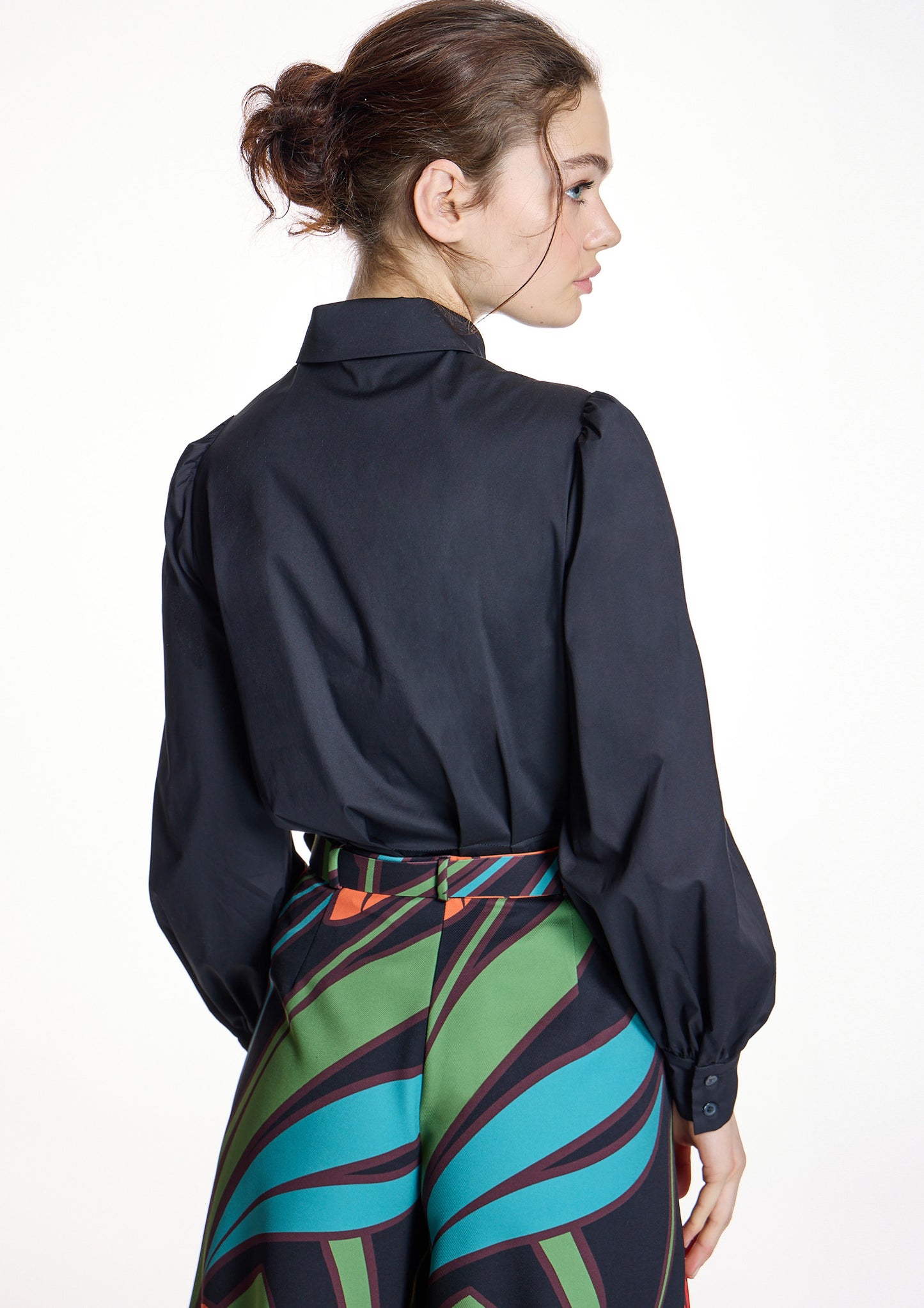 Pantalón ALBA CONDE palazzo multicolor