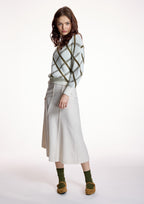 Falda ALBA CONDE midi cruda