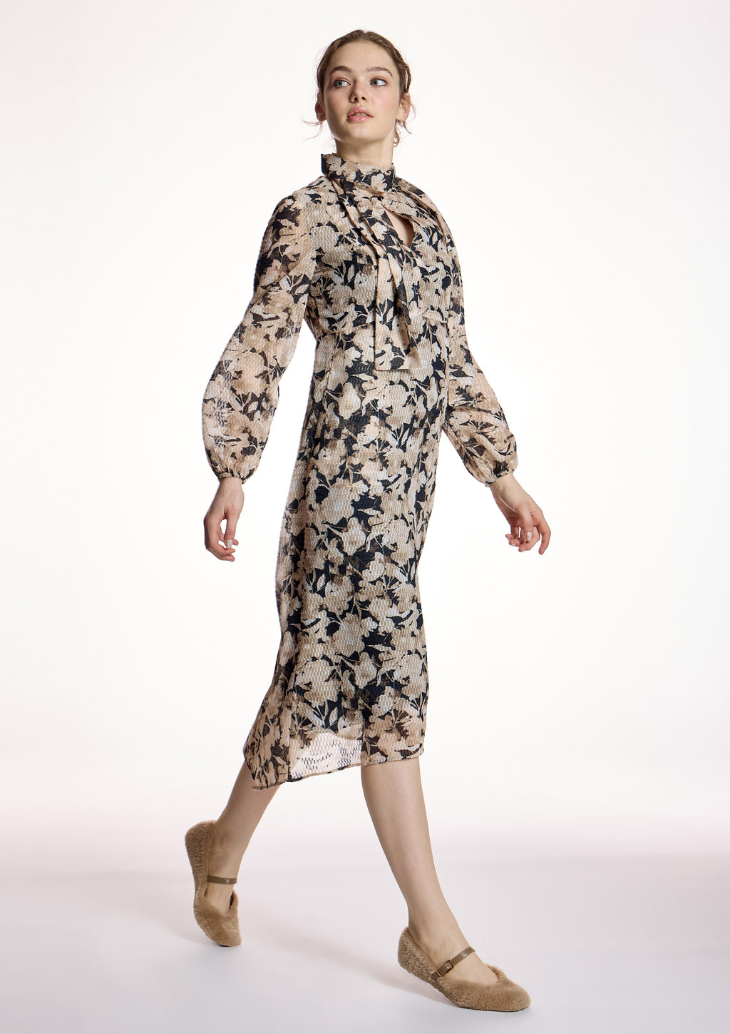 Vestido ALBA CONDE estampado flores