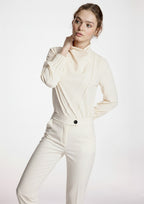 Pantalón ALBA CONDE semientallado crudo