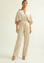 Pantalón ALBA CONDE terciopelo con goma