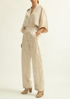 Pantalón ALBA CONDE terciopelo con goma