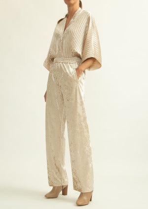 Pantalón ALBA CONDE terciopelo con goma