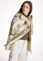 Parka ALBA CONDE acolchado crudo